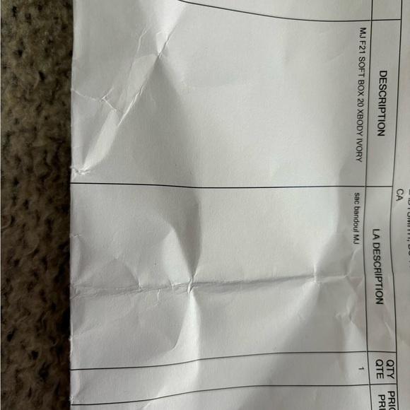 Marc Jacobs soft box 20 cross body in Ivory. - Picture 8 of 9